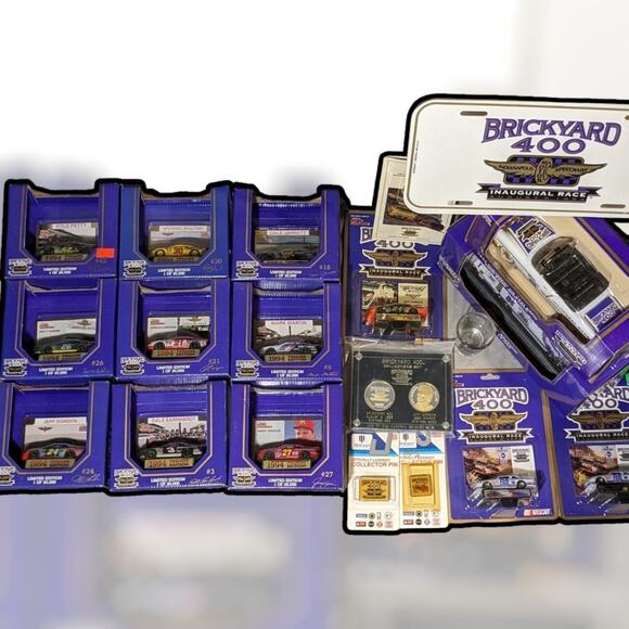 Huge Brickyard 400 Lot from the Inaugural Series Jeff Gordon - Picture 1 of 6